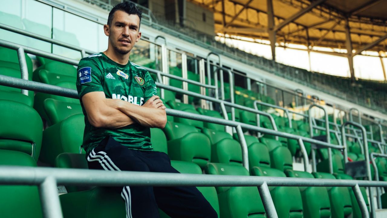 Waldemar Sobota po siedmiu latach wrócił do Śląska Wrocław (Fot. Dawid Antecki/slaskwroclaw.pl)