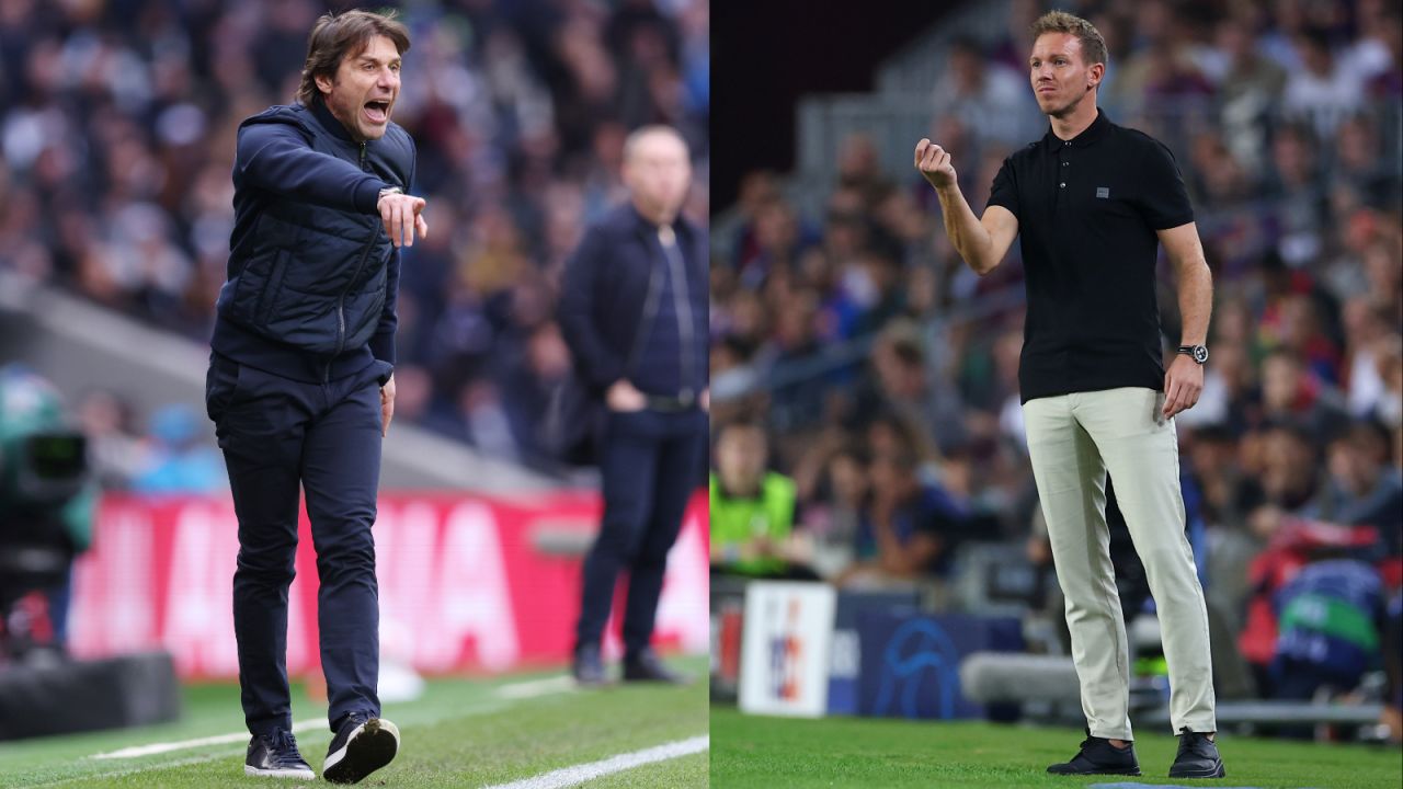 Antonio Conte i Julian Nagelsmann (fot. Getty Images)