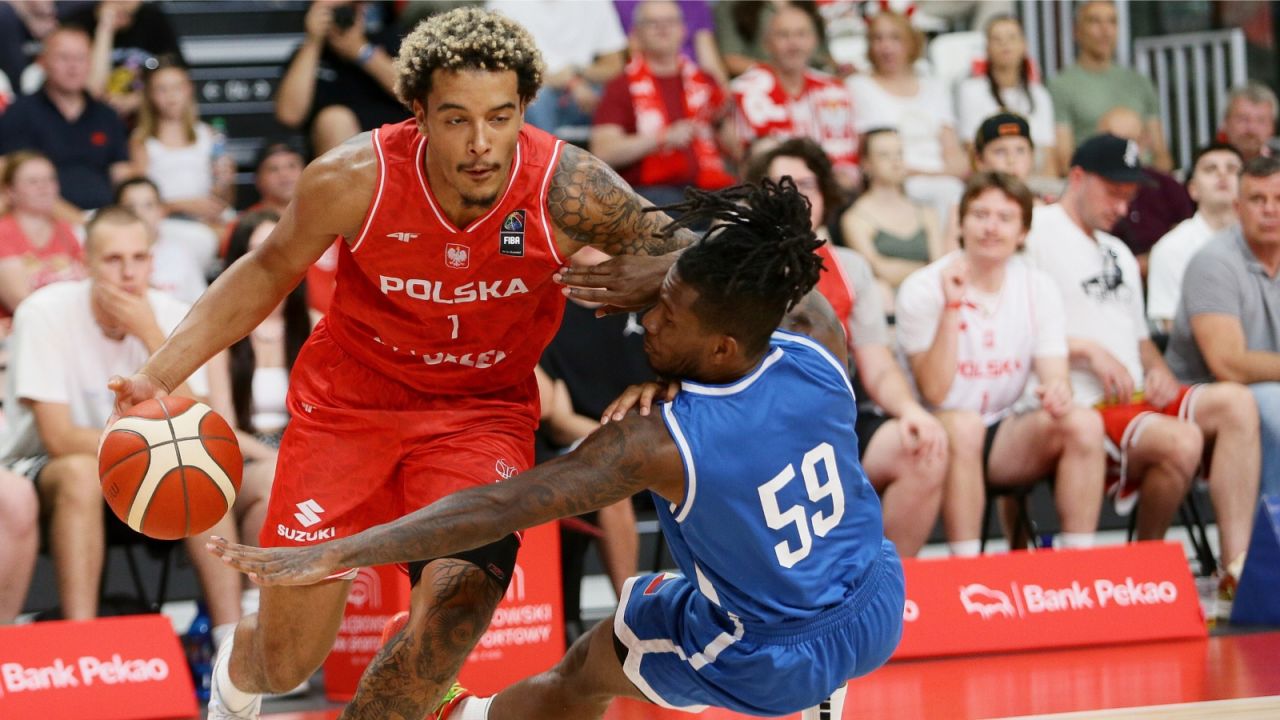 Jeremy Sochan niebawem zacznie swój trzeci sezon w NBA (fot. PAP).