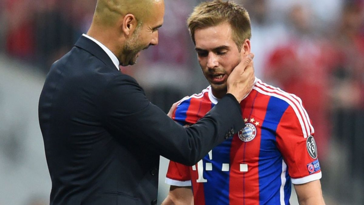 Lahm Barcy Nie Da Sie Powstrzymywac Przez Caly Mecz Sport Tvp Pl