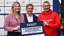 Otylia Jędrzejczak nie chce rosyjskich i białoruskich sportowców w Polsce (fot. Getty).