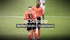 Euro 2000: Holandia – Jugosławia (fot. UEFA)