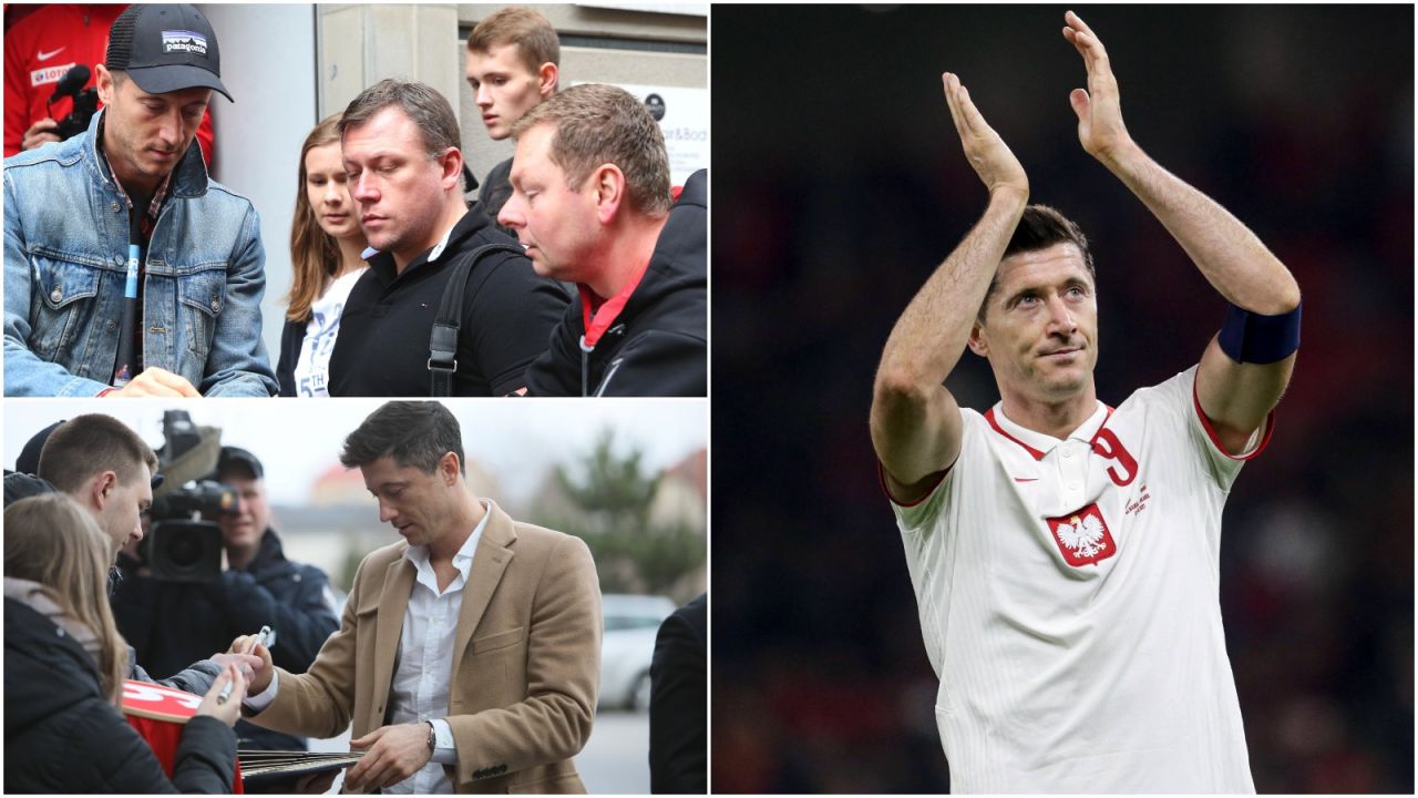 Robert Lewandowski nie zagra w meczu z Węgrami (fot. PAP)