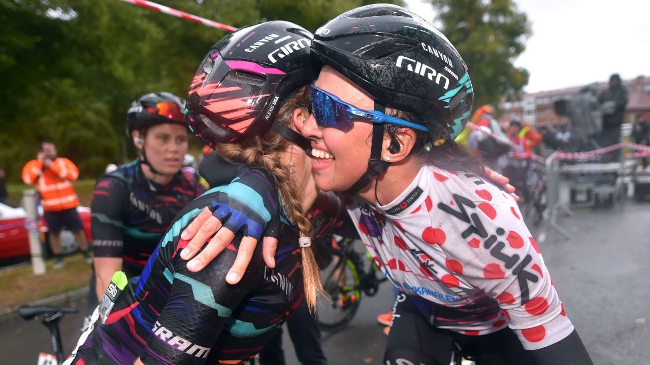 Katarzyna Niewiadoma w Norwegii zajęła miejsce na podium drugiego etapu (Fot. Getty)