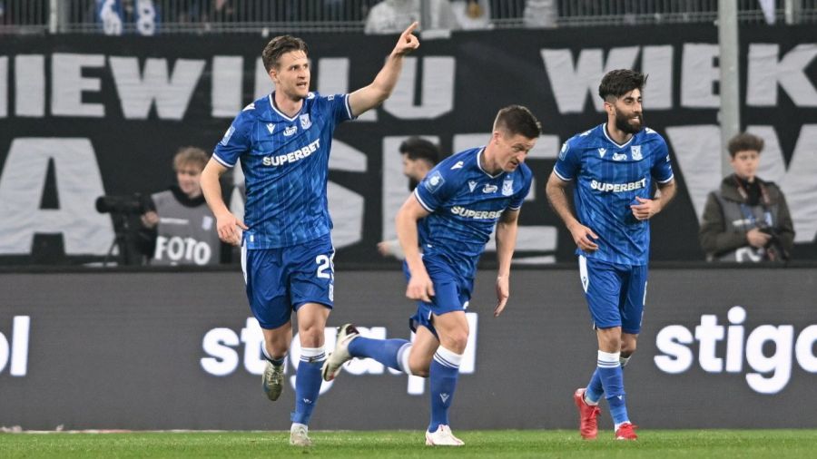 Lech Poznań - Stal Mielec 3:1, Ekstraklasa, tabela (fot. PAP/Jakub Kaczmarczyk)