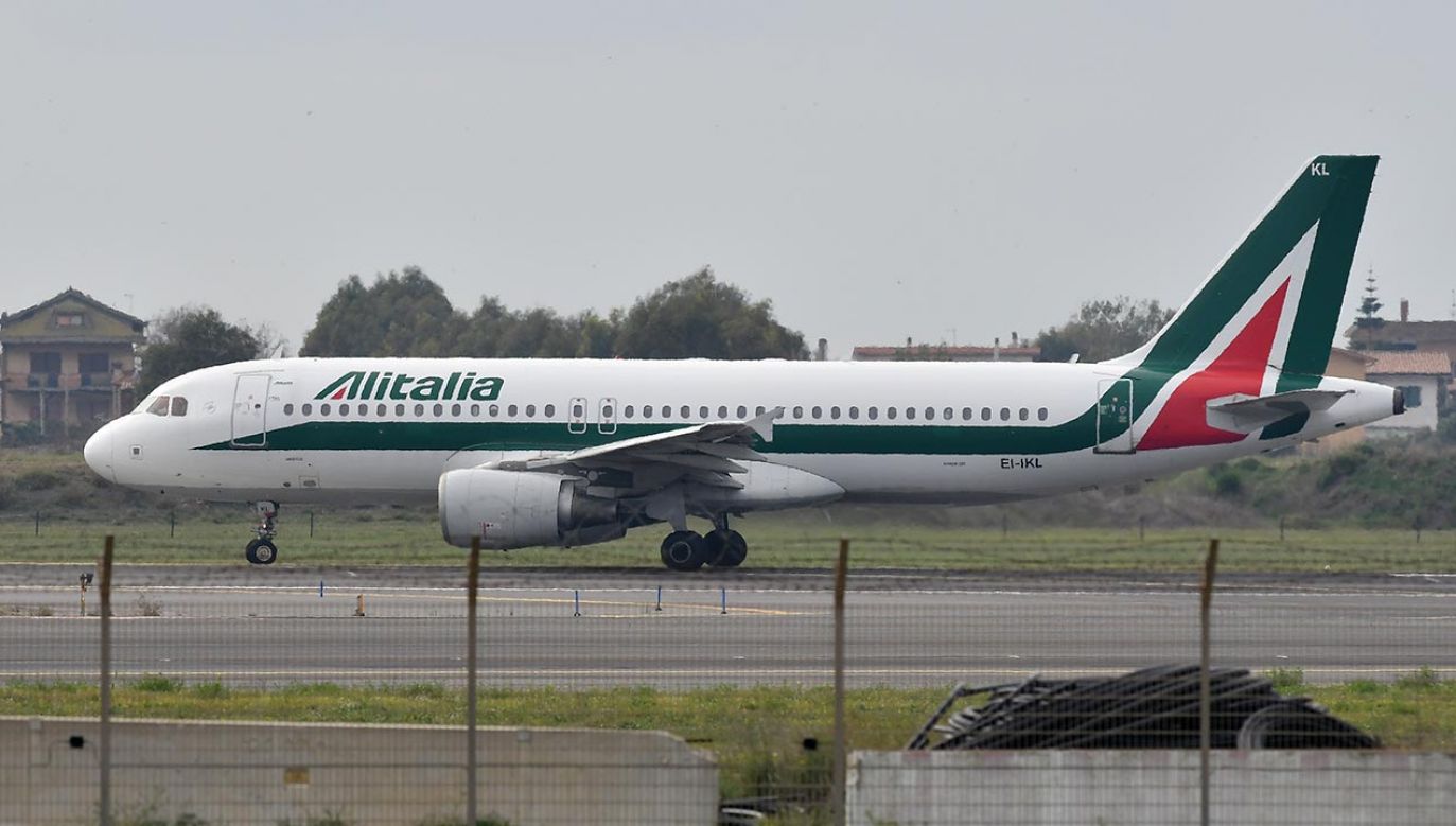 Linie lotnicze Alitalia (fot. Massimo Insabato/Archivio Massimo Insabato/Mondadori Portfolio via Getty Images)