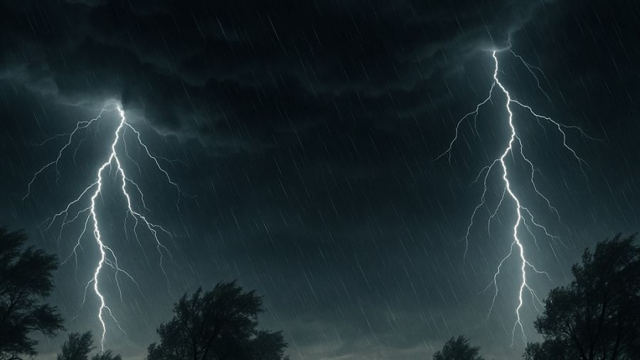  Alerty o burzach i ostrzeżenia hydrologiczne. Może być niebezpiecznie/Fot. TVP3 Łódź 