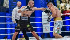 MB Boxing Night 7: Kamil Łaszczyk – Piotr Gudel (fot. TVP)