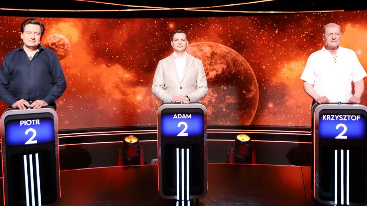 Finaliści 18. odcinka 151. edycji: Piotr, Adam i Krzysztof.