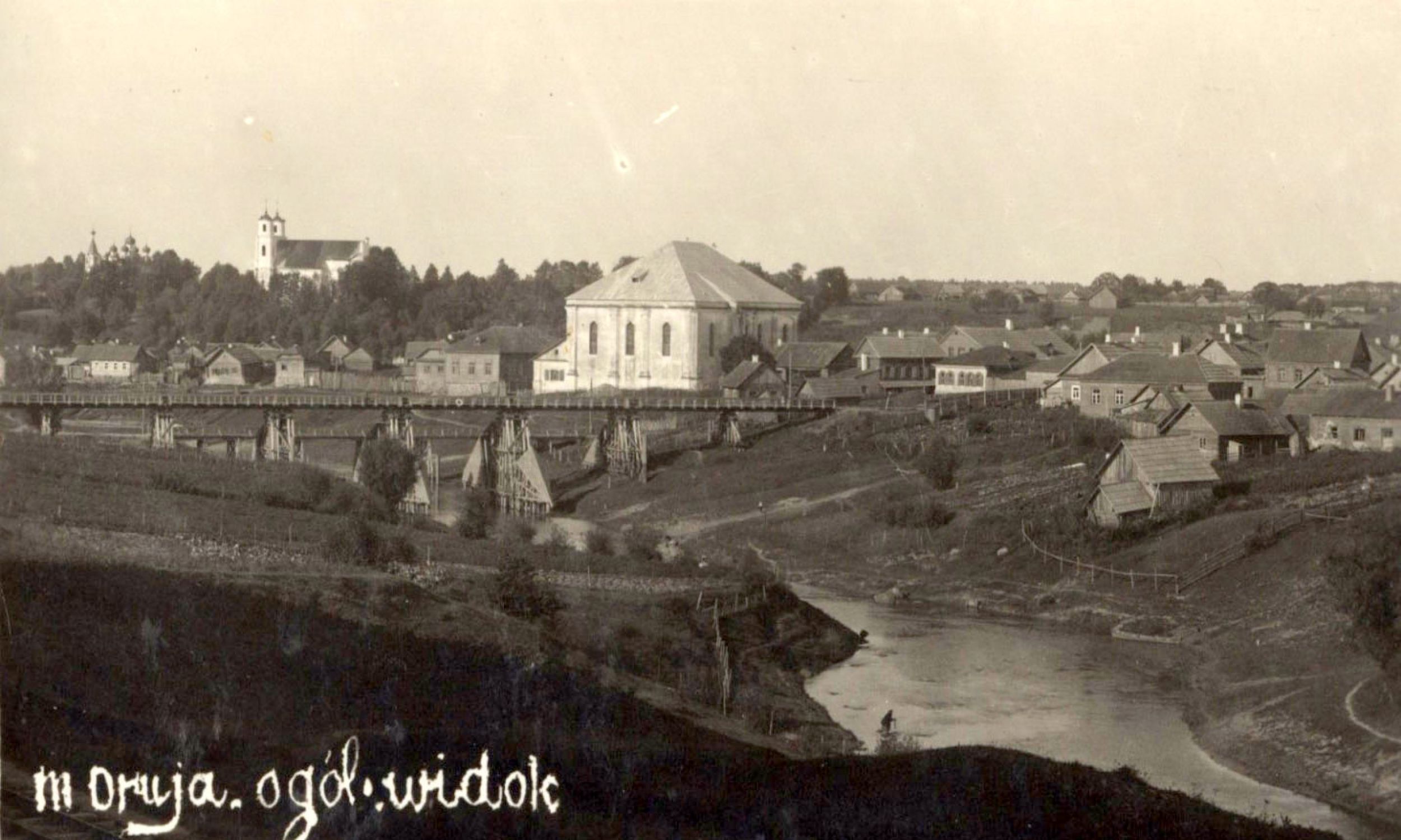 Druja, przed 1936 r. Fot. Wikimedia/Biblioteka Narodowa, Poczt.13128a