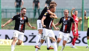 Piłkarze Polonii Warszawa (fot. 400mm.pl/Piotr Kucza)