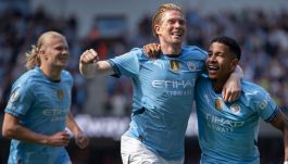 Kevin de Bruyne latem odejdzie z Manchesteru City (fot. Getty).