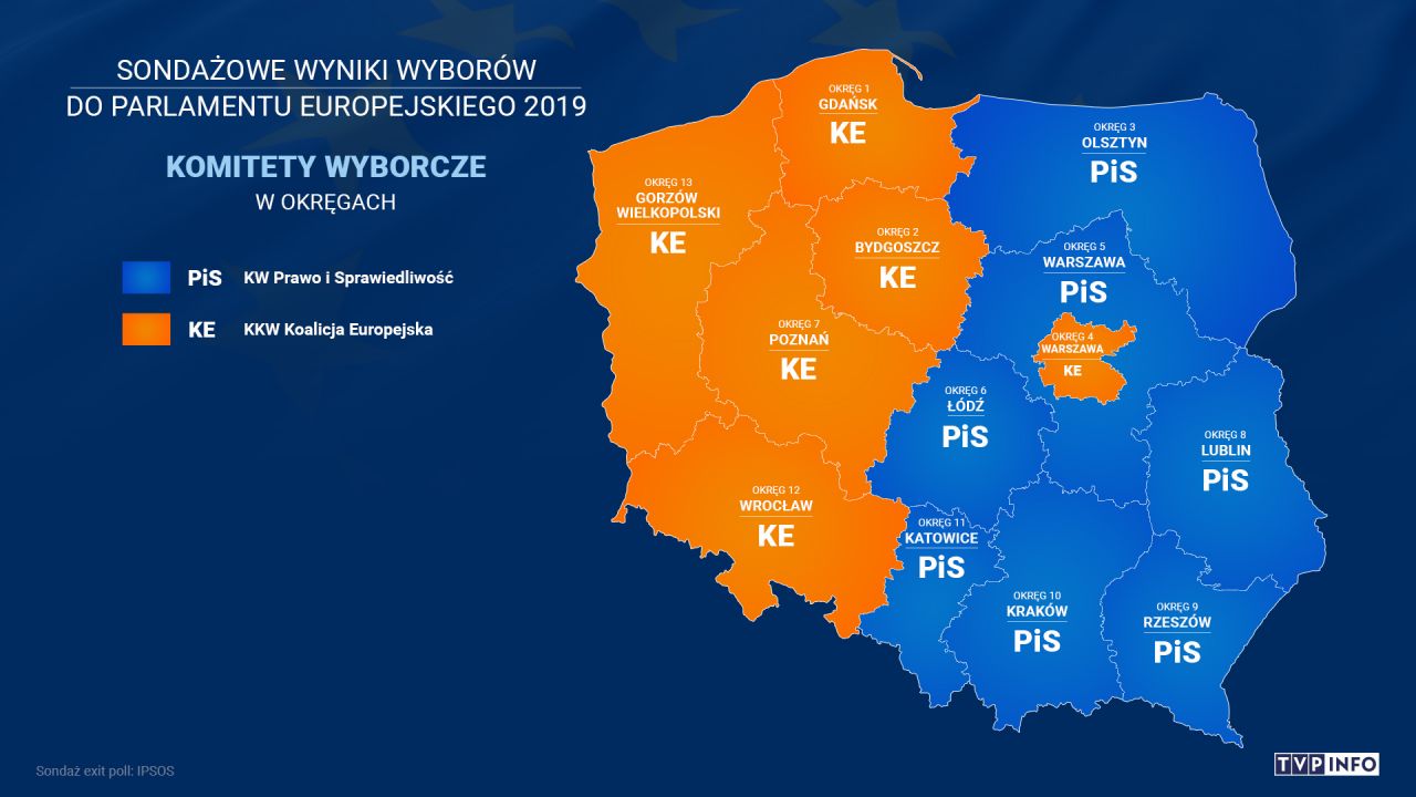 Mapa Wyborcza Polski Zobacz Jak Pis Przejmuje Nowe Regiony W Kolejnych