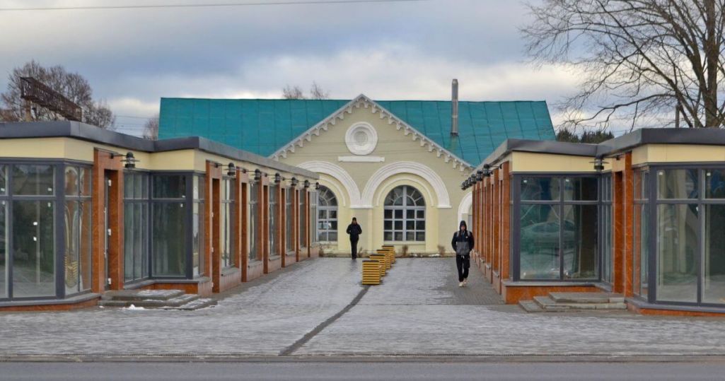 Чыгуначная станцыя ў Калодзішчах. (Фота: motolkohelp/telegram)
