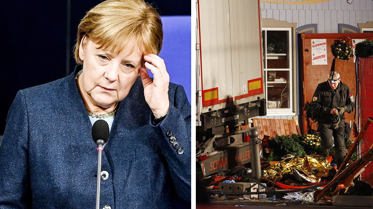 List otwarty do Angeli Merkel ws. zamachów terrorystycznych (fot. PAP/EPA/FILIP SINGER;  Michele Tantussi/Getty Images)