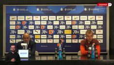 Michał Probierz na konferencji prasowej po meczu Cracovii