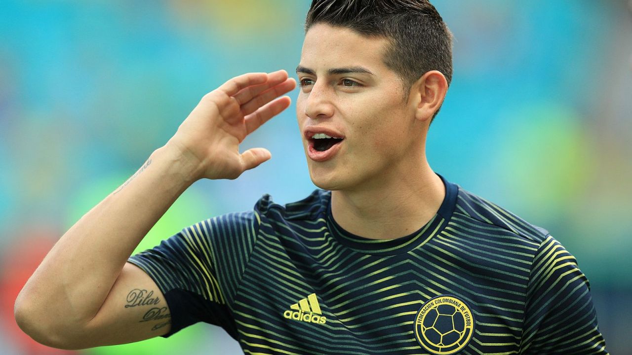 Napoli chce oddać Jamesowi zastrzeżony numer Maradony (fot. Getty)