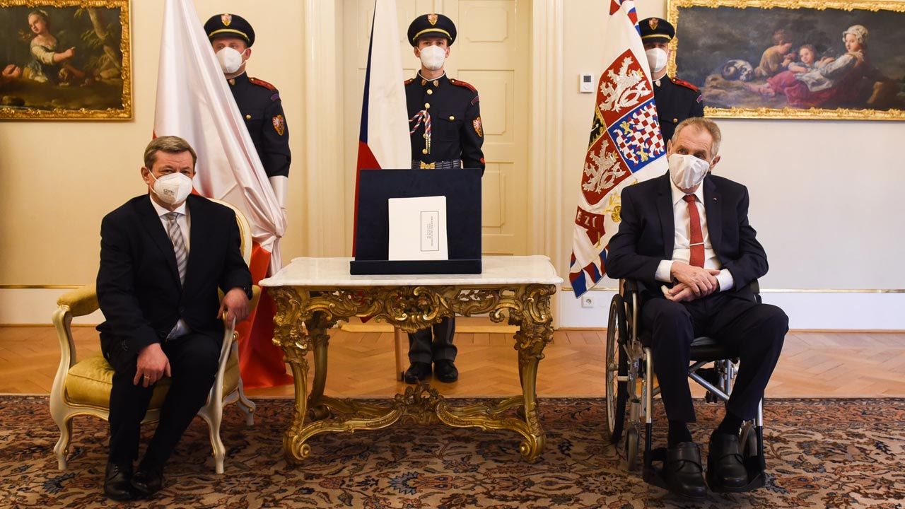 Mirosław Jasiński został nowym ambasadorem RP w Czechach (fot. Twitter/PLinCzechia)