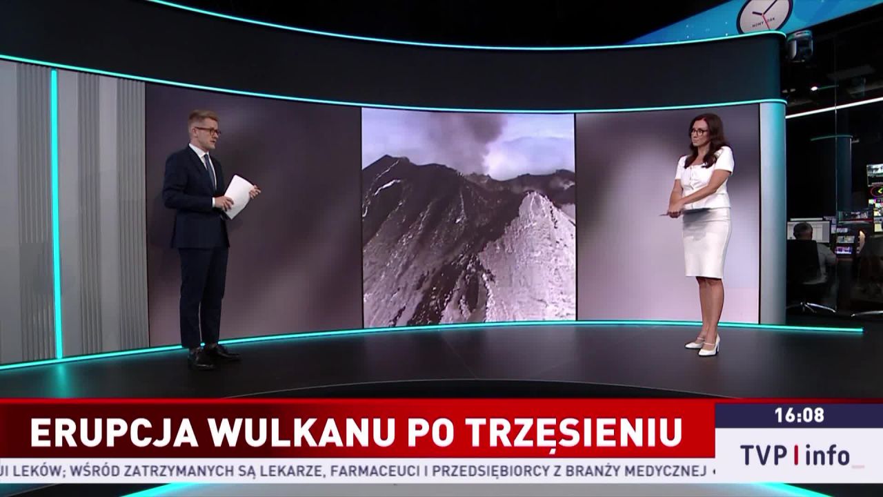Możliwa erupcja wulkanu