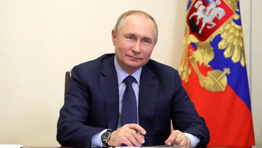 Putin jest ogarnięty manią budowy imperium (fot. PAP/EPA/MIKHAIL KLIMENTYEV / KREMLIN / SPUTNIK / POOL)