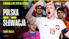 Polska – Słowacja. Futsal, eliminacje mistrzostw Europy 2026, Gorzów Wielkopolski (fot.TVP SPORT)