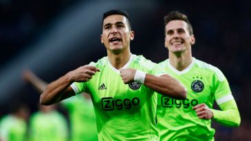 Anwar El Ghazi (L) i Arkadiusz Milik (P) (fot. Getty Images)