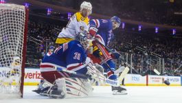 Mecz New York Rangers vs. Nashville Predators (Fot. Getty)