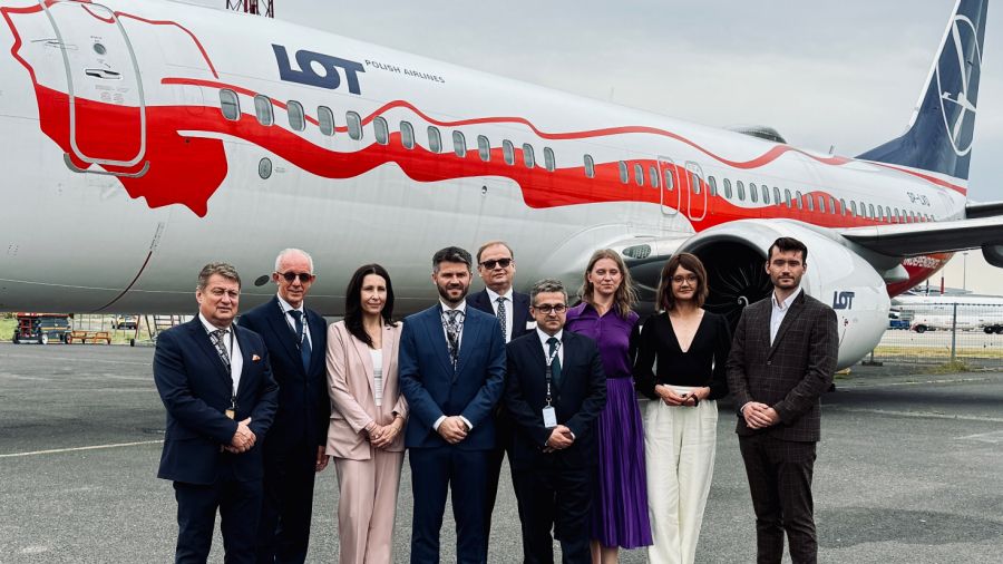 The flights will operate under the European Commission’s rescEU program. Photo: X/@RARS_GOV_PL