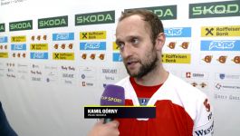 Hokej. Kamil Górny po MŚ Dywizji IA: zweryfikował nas lód, nasz brak skuteczności [WIDEO[