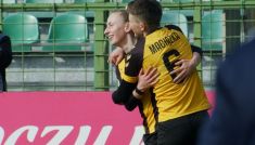 GKS Katowice – Górnik Łęczna (fot. TVP)