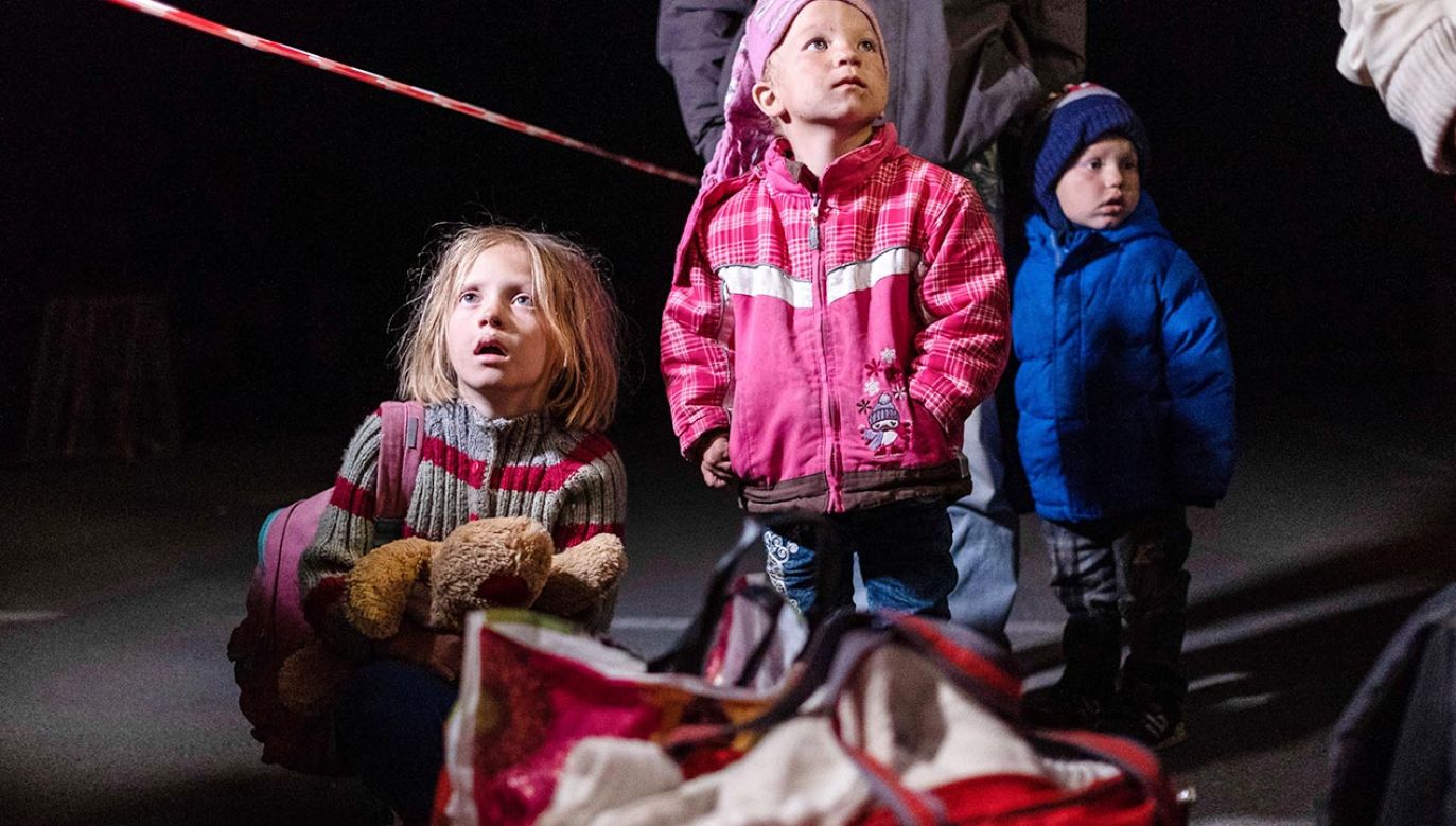 Rosjanie nie cofają się przed porywaniem ukraińskich dzieci (fot.  Rick Mave/SOPA Images/LightRocket via Getty Images)