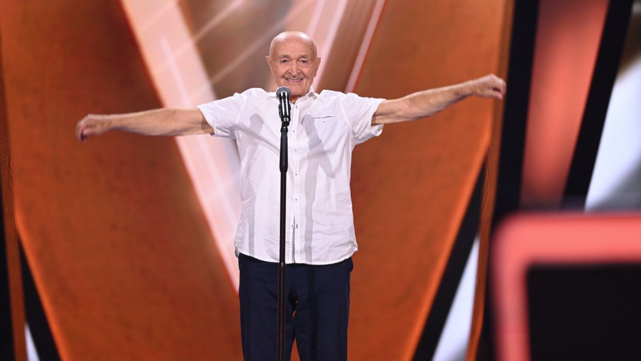 – Chcę pokazać, że jeszcze w tym życiu można coś osiągnąć – przekonuje Roman Stachyra. Choć awansu nie uzyskał to jednak wzbudził szacunek trenerów (fot. Jan Bogacz/TVP)