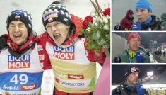Trenerzy o konkursie w Seefeld (fot. PAP/TVP)