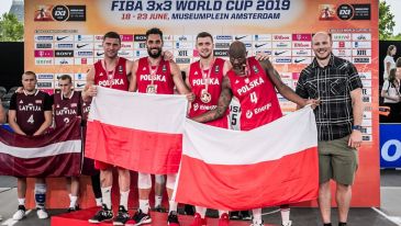 Marcin Sroka, Paweł Pawłowski, Przemysław Zamojski, Michael Hicks (fot. FIBA.com)