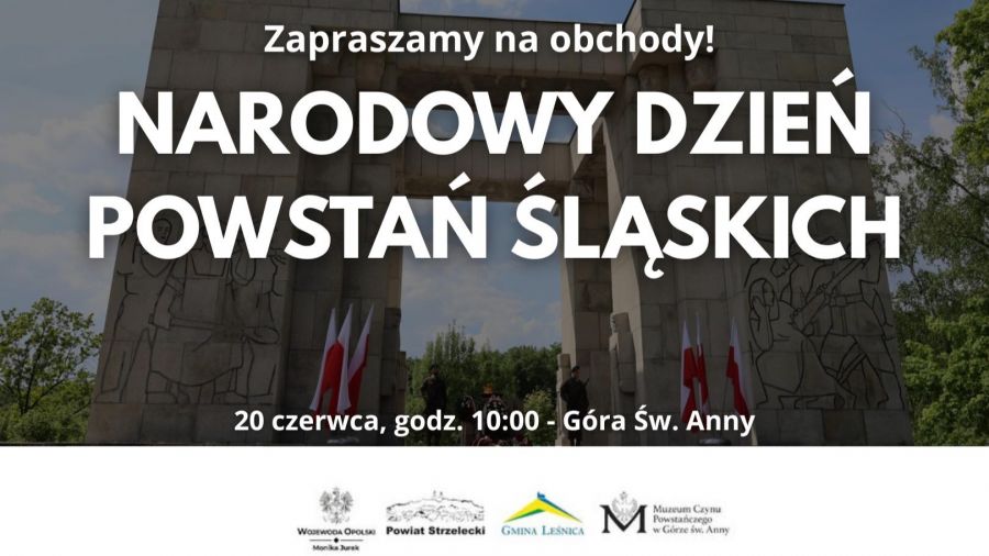 W piątek Narodowy Dzień Powstań Śląskich. Obchody na Górze św. Anny (fot. Urząd Wojewódzki w Opolu)