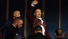 Oleksandr Usyk w Rijadzie (Fot. Getty)