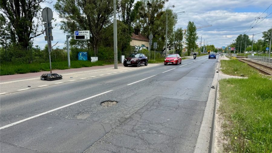 Remont ul. Starołęckiej (fot. ZDM Poznań)