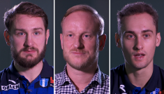 Michał Daszek, Adam Wiśniewski, Adam Morawski (fot. TVP)