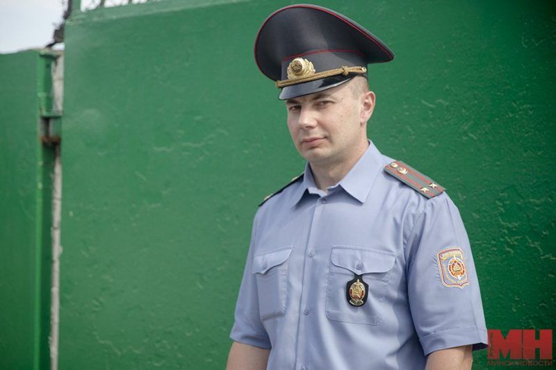 Начальнік калоніі № 1 Андрэй Пальчык. (Фота: minsknews.by)
