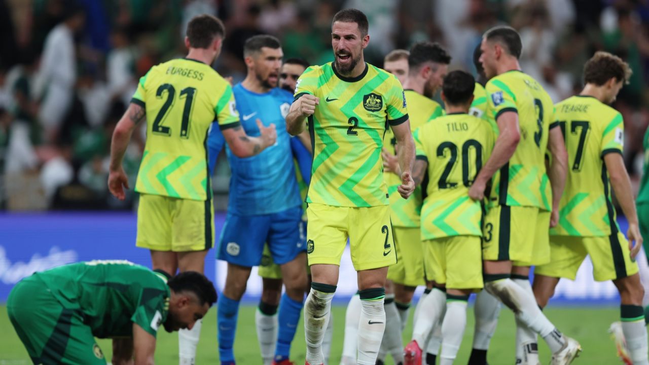 Reprezentacja Australii wywalczyła awans na mundial 2026 (fot. Getty Images)