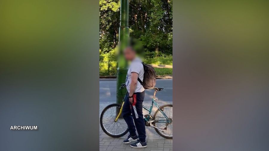 Marcin J., zwany Cyklopem, to mężczyzna skazany za pedofilię. Fot. TVP3 Katowice