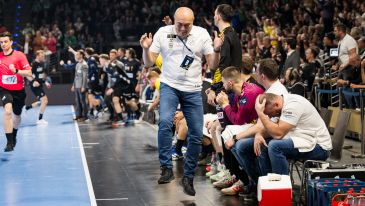 Tałant Dujszebajew, trener Industrii Kielce (fot. Getty Images)