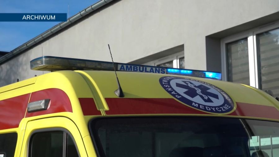Mężczyzna zaatakował ratownika medycznego. To kolejny taki incydent w ostatnim czasie (fot. TVP3 Łódź)