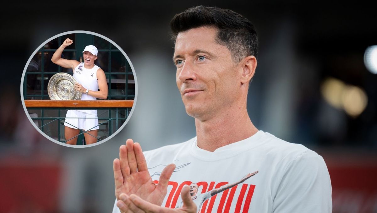 Robert Lewandowski zareagował na triumf Igi Świątek (fot. Getty Images/ PAP/EPA) Robert Lewandowski zareagował na triumf Igi Świątek (fot. Getty Images/ PAP/EPA)
