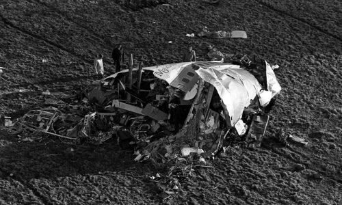 The plane debris fell from an altitude of 9,400 meters. Photo PAP/PA