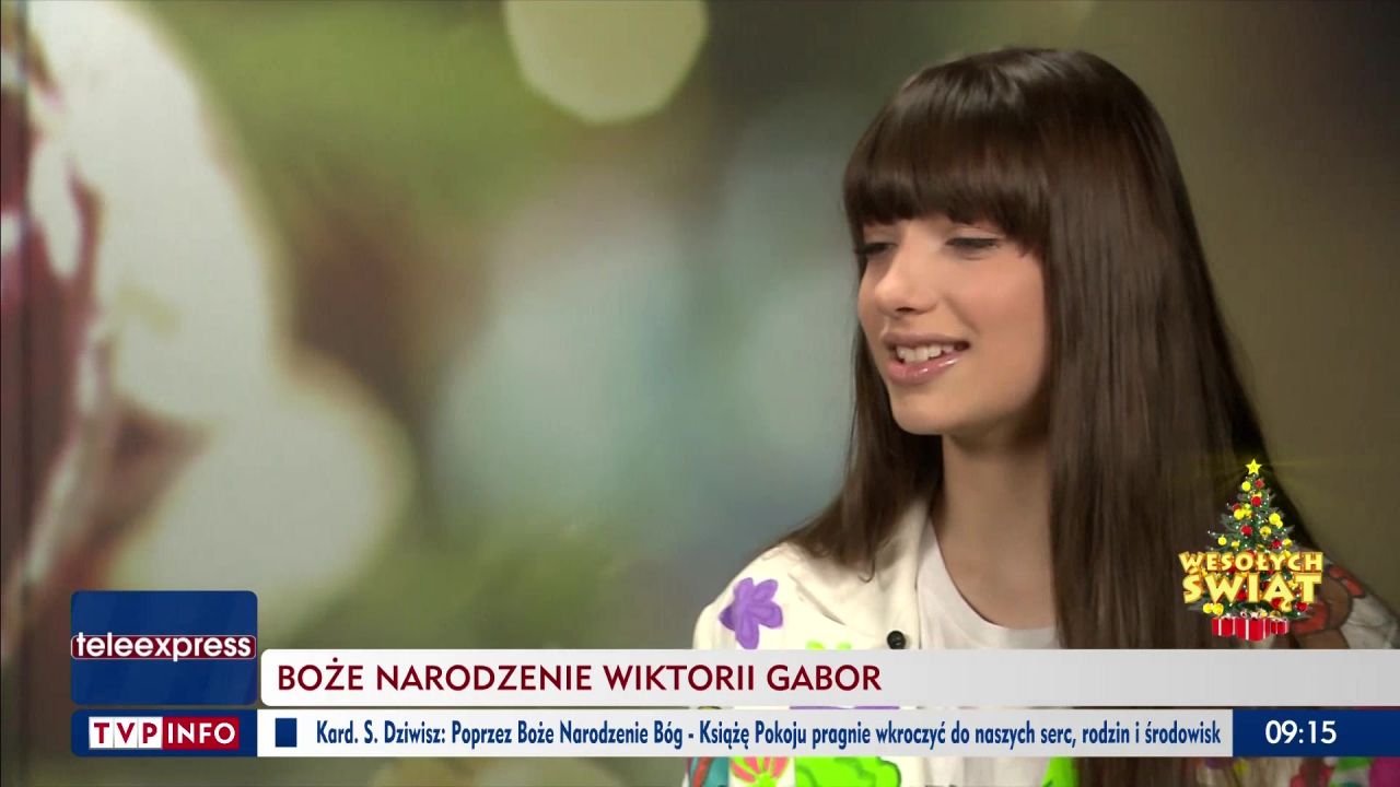 Viki Gabor o Bożym Narodzeniu - tvp.info