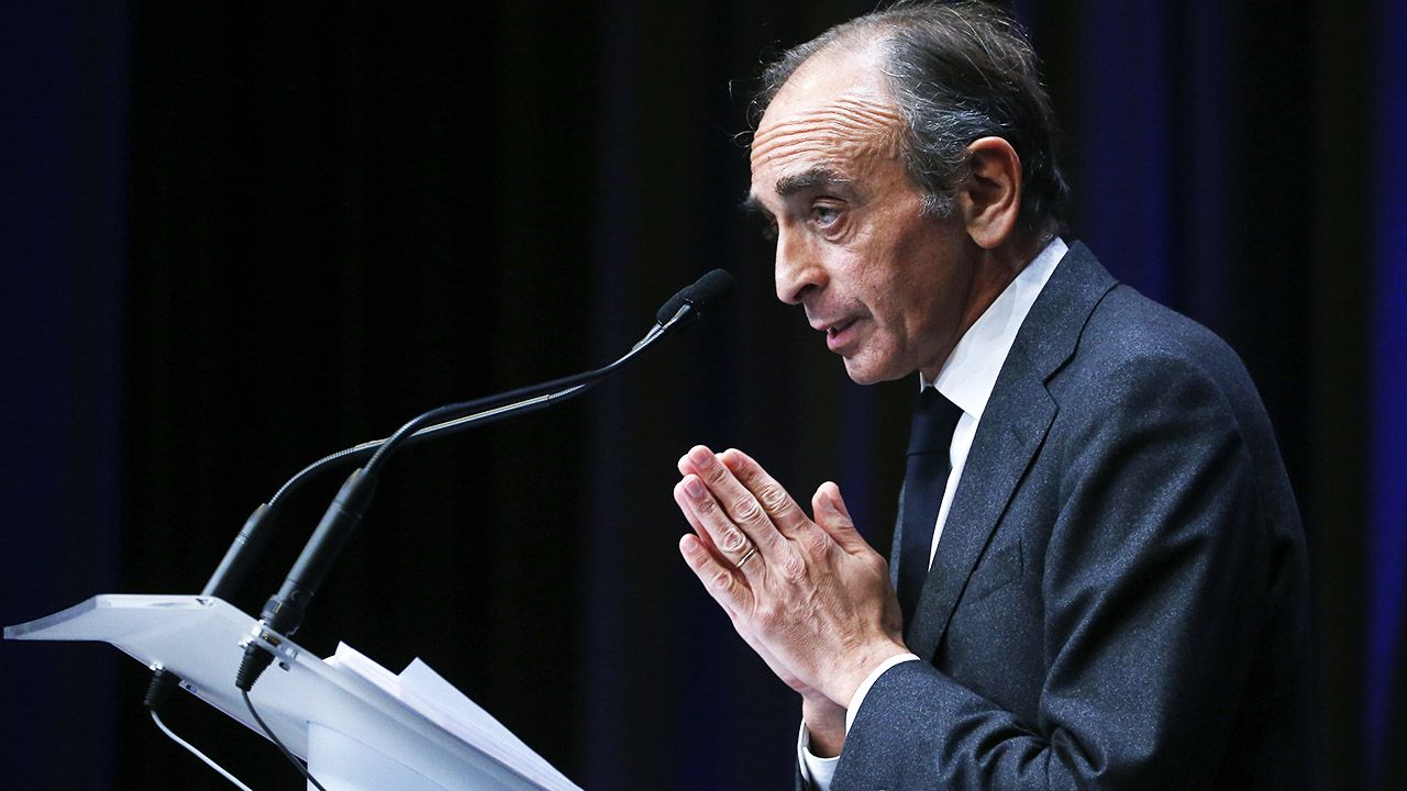 Eric Zemmour (fot.  Chesnot/Getty Images)