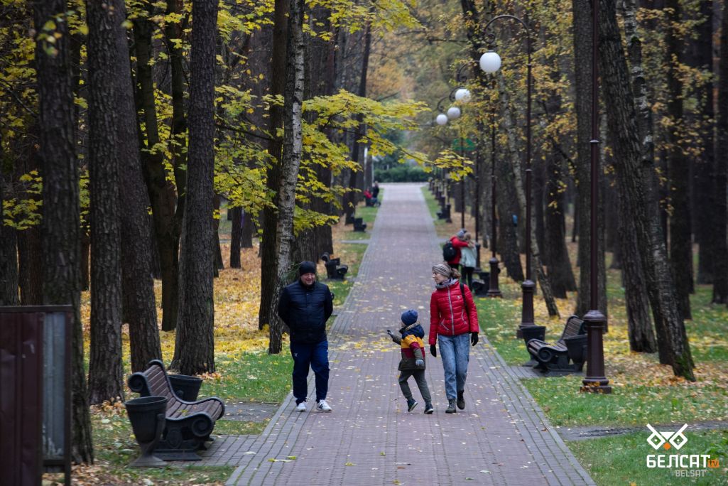 Парк Челюскинцев в Минске (Фота: Белсат)