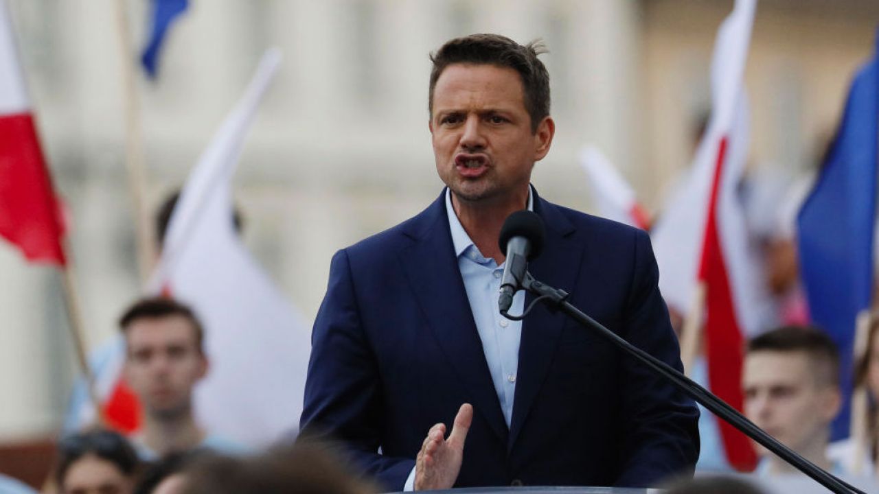 Wybory prezydenckie 2020. Rafał Trzaskowski (fot. Piotr Malecki/ Getty Images) Wybory prezydenckie 2020. Rafał Trzaskowski (fot. Piotr Malecki/ Getty Images)