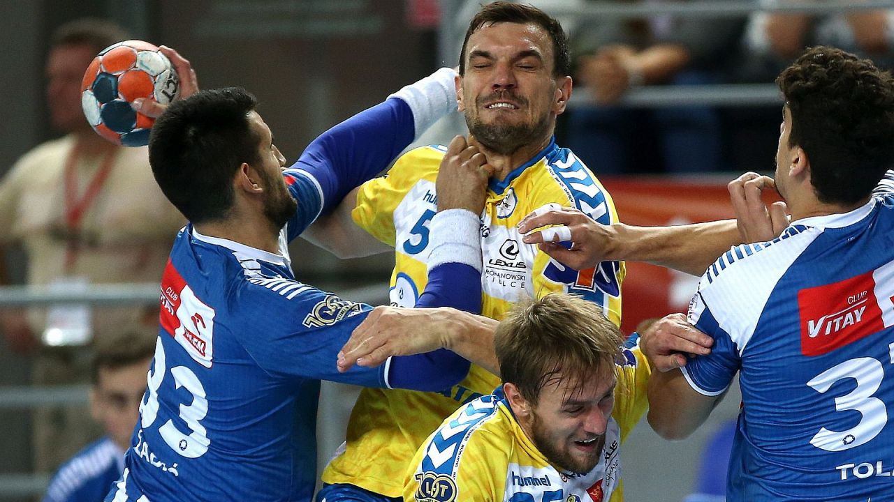 Michał Jurecki (Ś) (fot. PAP)